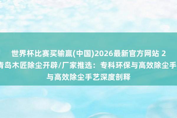 世界杯比赛买输赢(中国)2026最新官方网站 2026年5月青岛木匠除尘开辟/厂家推选：专科环保与高效除尘手艺深度剖释