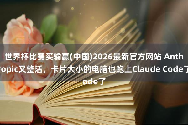 世界杯比赛买输赢(中国)2026最新官方网站 Anthropic又整活，卡片大小的电脑也跑上Claude Code了